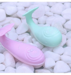 Taiwan OMYSKY - Happy Dolphin Wireless Vibrator Eggs (Chargeable - Pink)